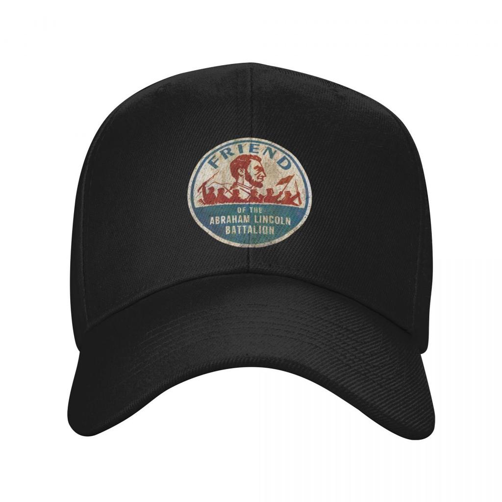 Abraham Lincoln Battalion Vintage Emblem Baseball Cap |-F-| Mountaineering funny hat Kids Hat Golf Wear Men Women's