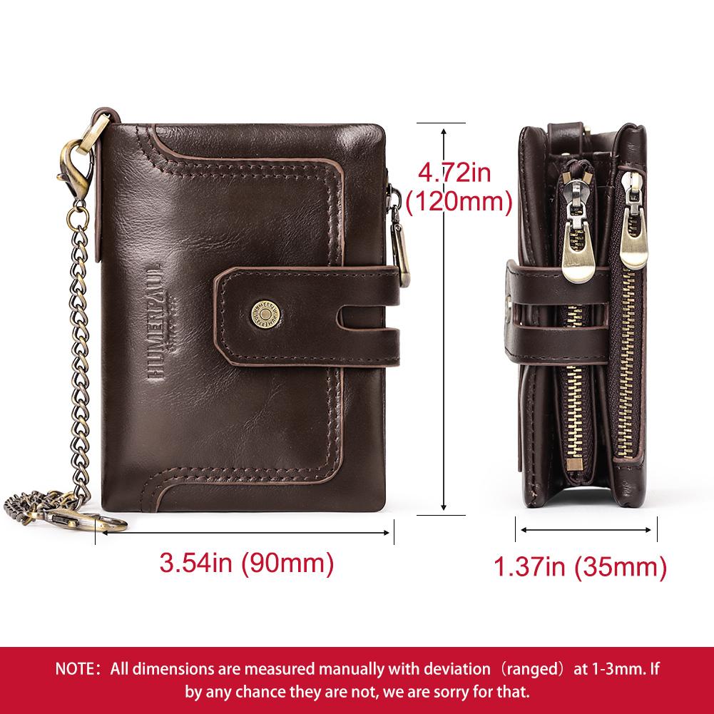 Мужской кожаный кошелек — фото 4