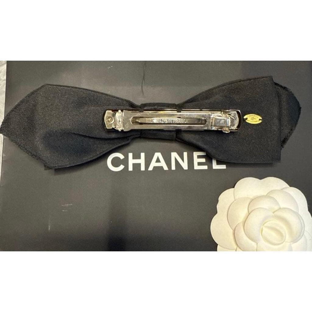 Used CHANEL Vintage Ribbon Barrette