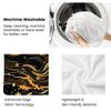 Golden Soccer Print Thin Flannel Blanket for Bedroom,Living Rooms,Sofas Blankets,Lunch Breaks,blankets Fluffy Blanket