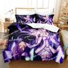 Anime ReZERO -Starting Life in Another World Bedding Set Printed Bed Set With Pillowcase Duvet Cover Soft Queen Super King Size