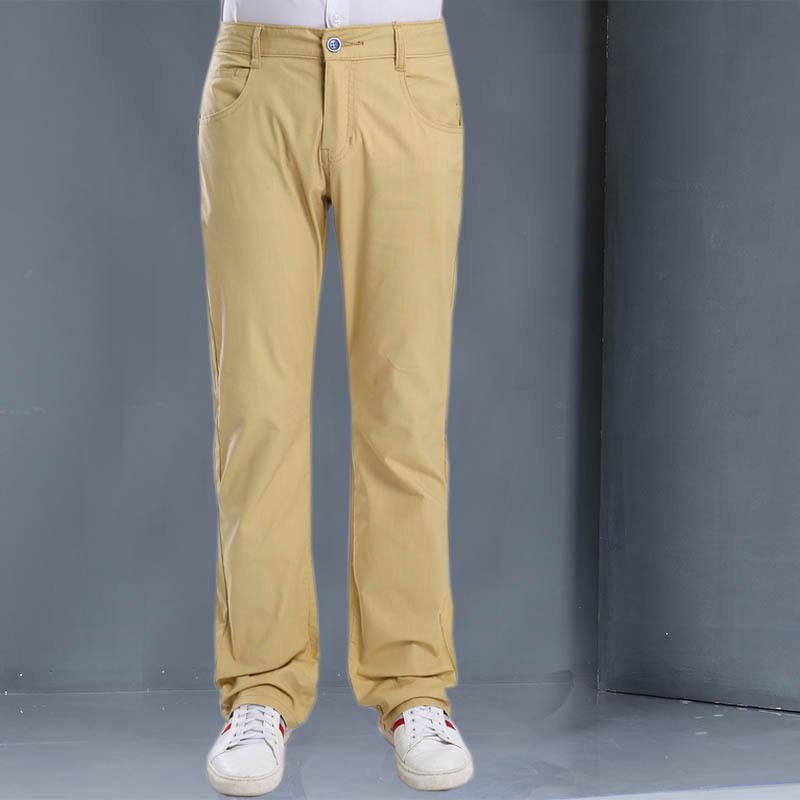 Men's Casual Pants Summer Thin Pants Men's Large Size Micro Flare Pants Men's Loose Casual Pants