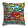Superthings Pillow Case Single Sides Pillowcase Home Pillowcase Decorative Sofa Pillow Cover Bedroom Car Protection Pillow Case