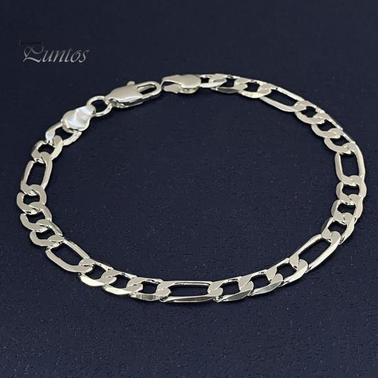 Bransoletka Unisex Pusta Gruba Łańcuch Połysk Styl Hip Hop Regulowane Dopasowanie Biżuteria na Nadgarstek na Wakacje Praca Codzienne Noszenie Prezent na Rocznicę Urodziny