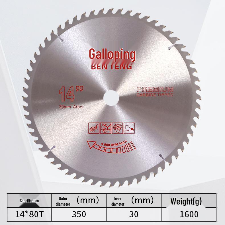 Benton Alloy Sharp Saw Blade for Wood and Metal Cutting