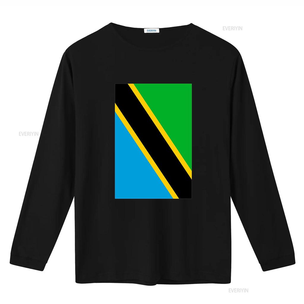 Grunge Tanzania Flag Cool East Africa Swahili Tanzanian T Shirt vintage Washed Breathable Slightly fashion Unisex Comfortable