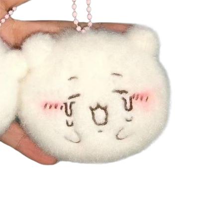 Mieli pliušiniai anime pakabukai Mielas animacinis Čikavas Cypiantis lėlės žaislas Raktų pakabukas Minkštas kimštas Kuprinės krepšio pakabukas Dovanai