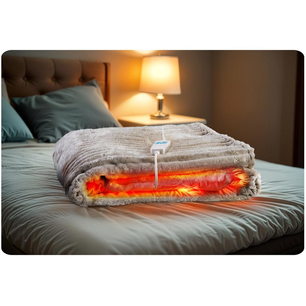 Electric Blanket 180 X 160 Cm Berdsen Bd-961