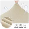 2 Stück/Set Universelle geteilte Stuhlhusse Elastische Sitzbezüge für Bankett, Zuhause, Hochzeit