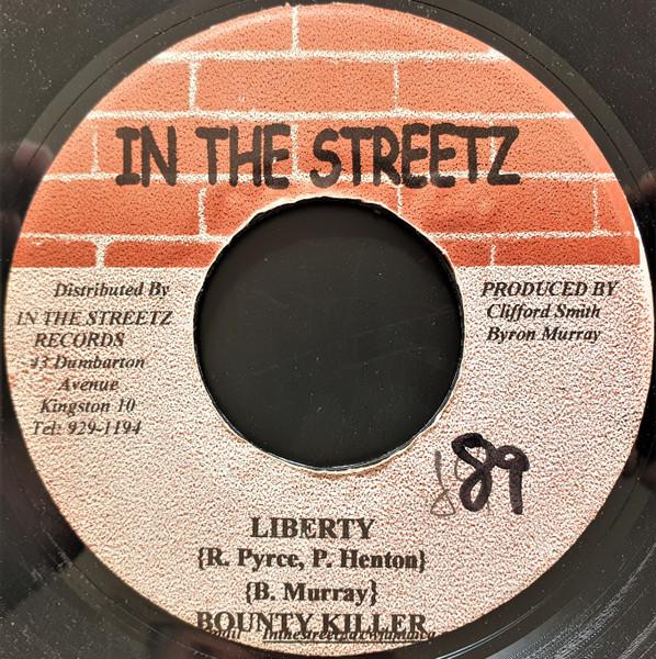 

7inch Record BOUNTY KILLER - Liberty NONE In The Streetz 2001 Jamaica Reggae, Ska & Dub Used
