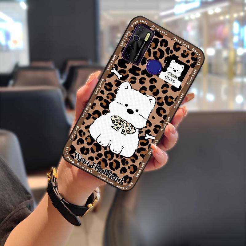 Durable Phone Pouch Phone Case For Tecno Camon15/15Air/16S/KD7H/CD6/CD7/Spark5/5Pro Anti-knock Graffiti Cartoon Silicone