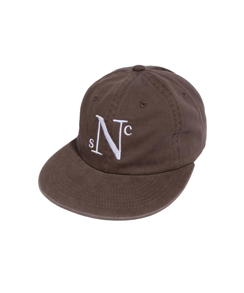 NET SOCIAL CLUB N Logo Flat Visor Cap (Brown)