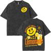Louis Tomlinson Lemonade Vintage Washed Gothic Oversized T Shirt Mens Womens Fashion Summer Tshirts Teenagers Yk Loose Clothes