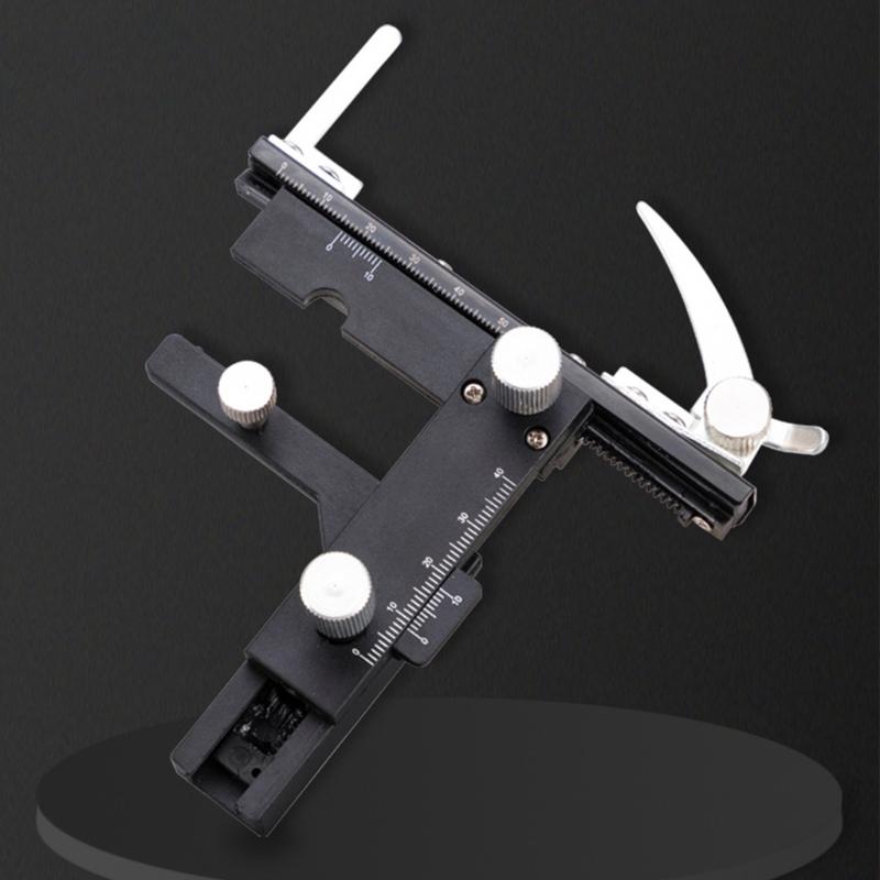 High Precisions Microscope Stage Micrometer Single Line Slide Ruler Precisions Optical Tool for Scientific Research