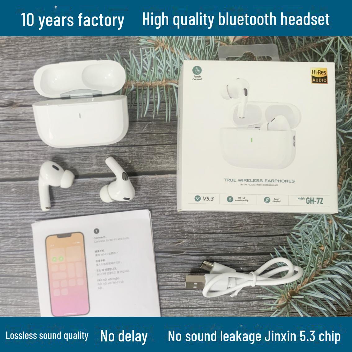 

«Новая беспроводная Bluetooth-гарнитура черного цвета с двухканальным стереозвуком TWS»