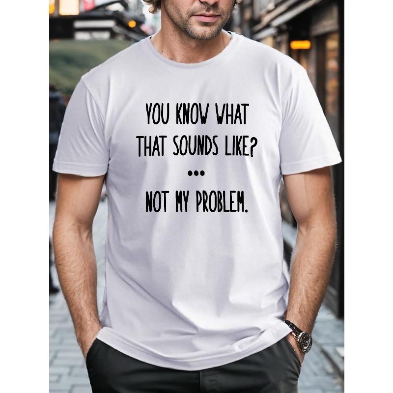 

European sizes Plus Size Men s T-shirt, Letters Graphic Print Short Sleeve Tees For Males 4XL білий