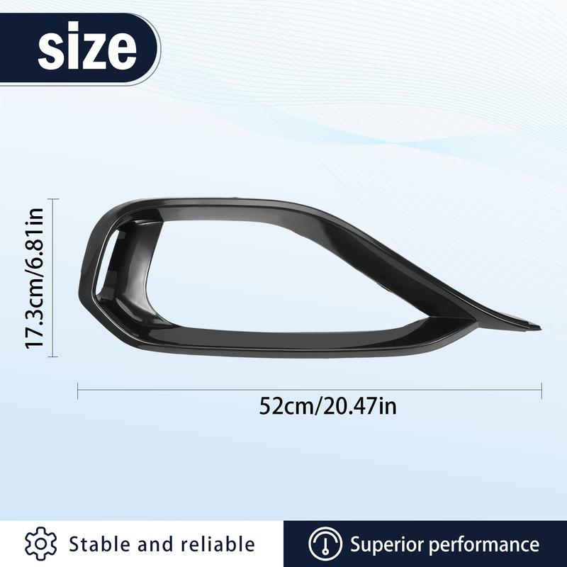 51117294840 Front Fog Light Frame Cover Bumper Trim Compatible For BMW F32 F33 428I 430I 435I 440I 51117294839