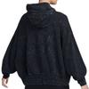 Nike Felpa con Cappuccio Sportiva Logo Outdoor Casual Donna felpe Nera HQ6039010