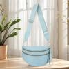 Nylon Crossbody Bag with Adjustable and Removable Strap Spacious Fanny Packs Sling Shoulder Bag Wallets Purses for Women