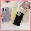 Luxury Candy Color Corrugated Stripe Soft Silicone Case For iPhone 16 15 14 13 12 11 Pro Max 16 Plus Shockproof Back Cover Funda