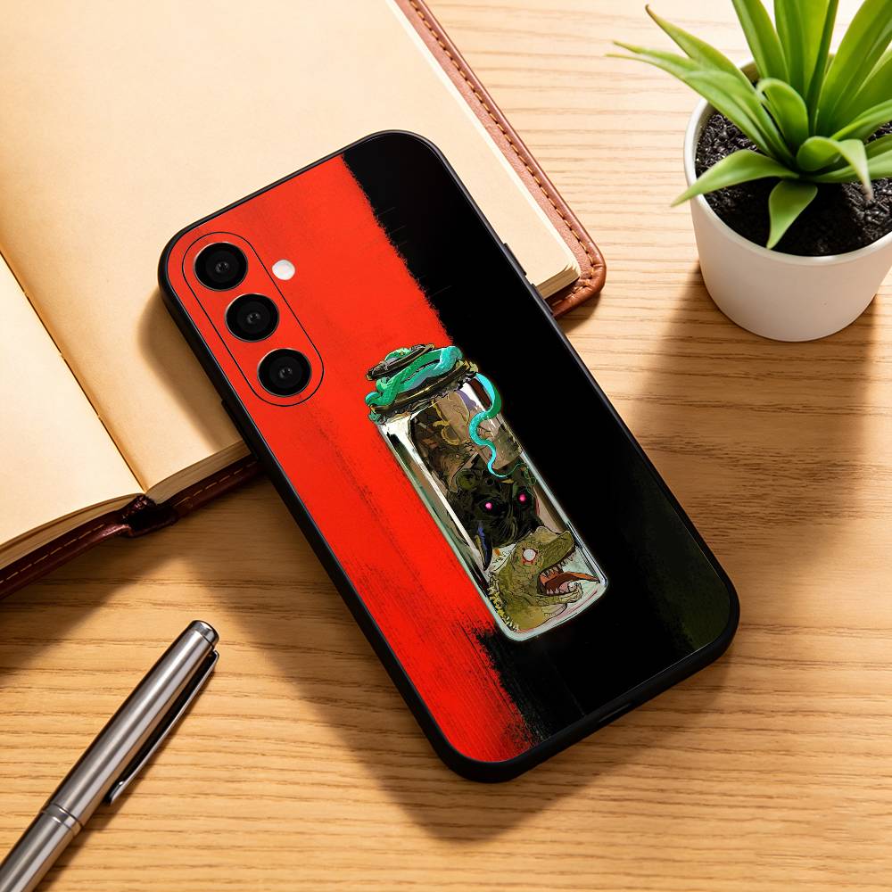Dorohedoro Handyhülle Für Samsung Galaxy A73,A72,A71,A70,A53,A52,A51,Andere Weiche Schwarze Hülle