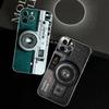 Retro Vintage Camera For IPhone 17 16 15 14 13 12 11 Pro Max Plus Soft TPU Silicone Back Cover Clear Case