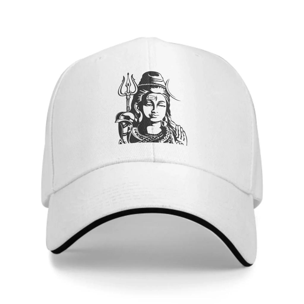 Shiva Adjustable Women Men Back Closure Caps Washed Sandwich Caps Sports Outdoor Baseball Hat
