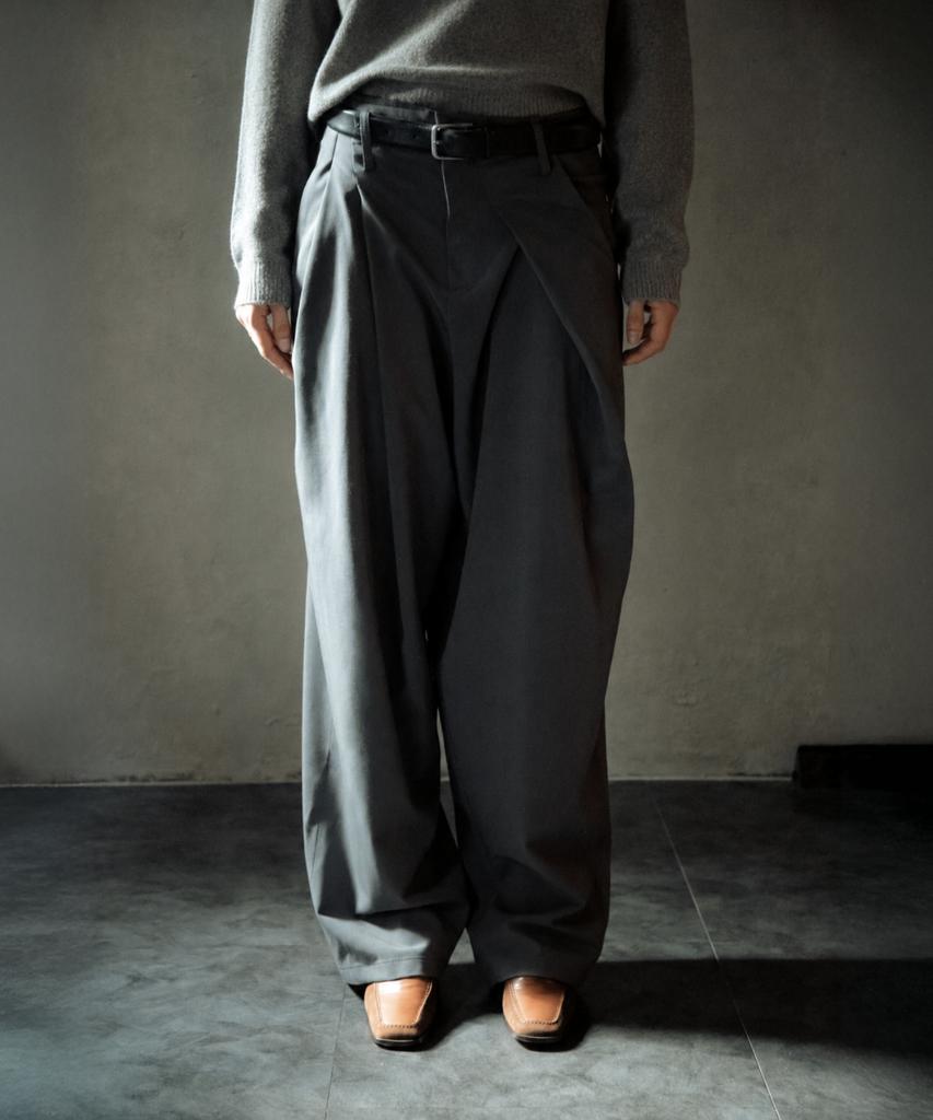 HERY Twist Trousers_Gray