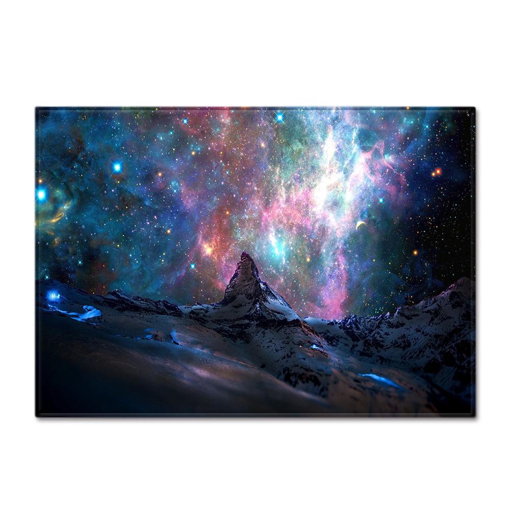 Simple Starry Sky Living Room Carpet Bedroom Dining Room Floor Mat Pattern Size