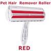 Pet Hair Roller Remover Lint Brush 2-Way Dog Cat Comb Tool Convenient Cleaning Dog Cat Fur Brush Base Home Furniture Sofa Clothe