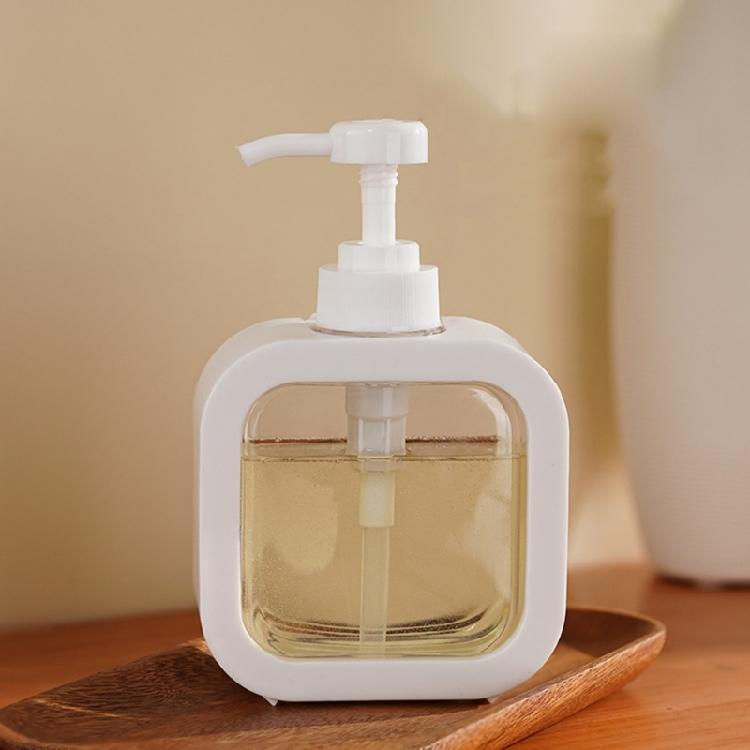 Plastic Pump Bottle Soap Dispenser Hand Wash Liquid Holders For Kitchen Bathroom Essential NonSpill Liquid Management