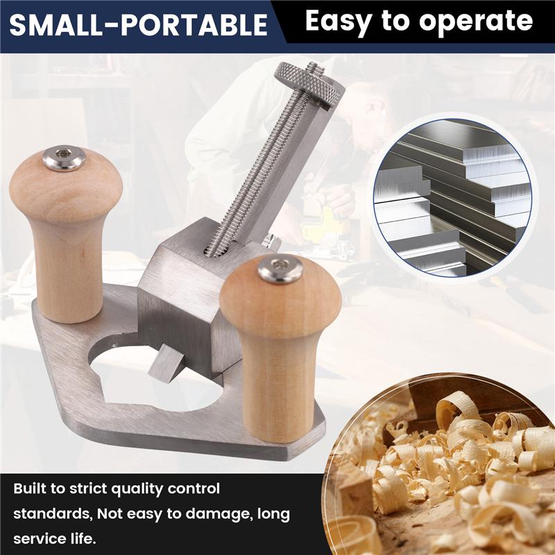 Carpenter's Precision Hand Wood Planer Tool For Router Plane Slotting And Chamfering
