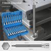 "20pc Hexagon Socket & Hex Wrench Set: Includes Extended Wind Screwdriver Heads"