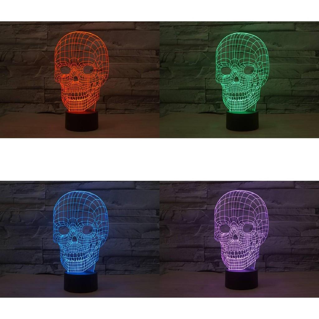Creative 3d Touch Control Table Lamp Colorful Night Light Perfect Birthday Gift For Bedroom