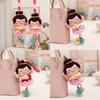 Lotus Little Buddha Plush Keychain With Short Plush Material For Lucky Bag Decor