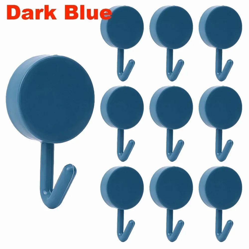 10 Piece Set Kitchen Gadgets Hat Hook Home and Decoration Keys Hanger Bathroom Organizer Storage Household Use Hooks Kitchenware