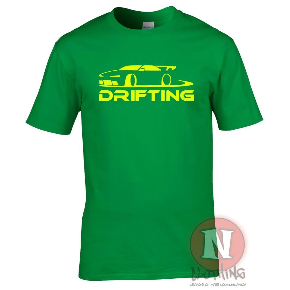 Drifting TShirt Jdm Jap Smoking Tyres Racing Track Day Birthday Drift Teeshirt