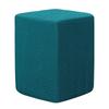 Quadratische Hockerhülle 36x25x32cm Dehnbare Hockerbezüge Elastischer Hocker Fußhocker Schutzbezug für Wohnzimmer Schlafzimmer