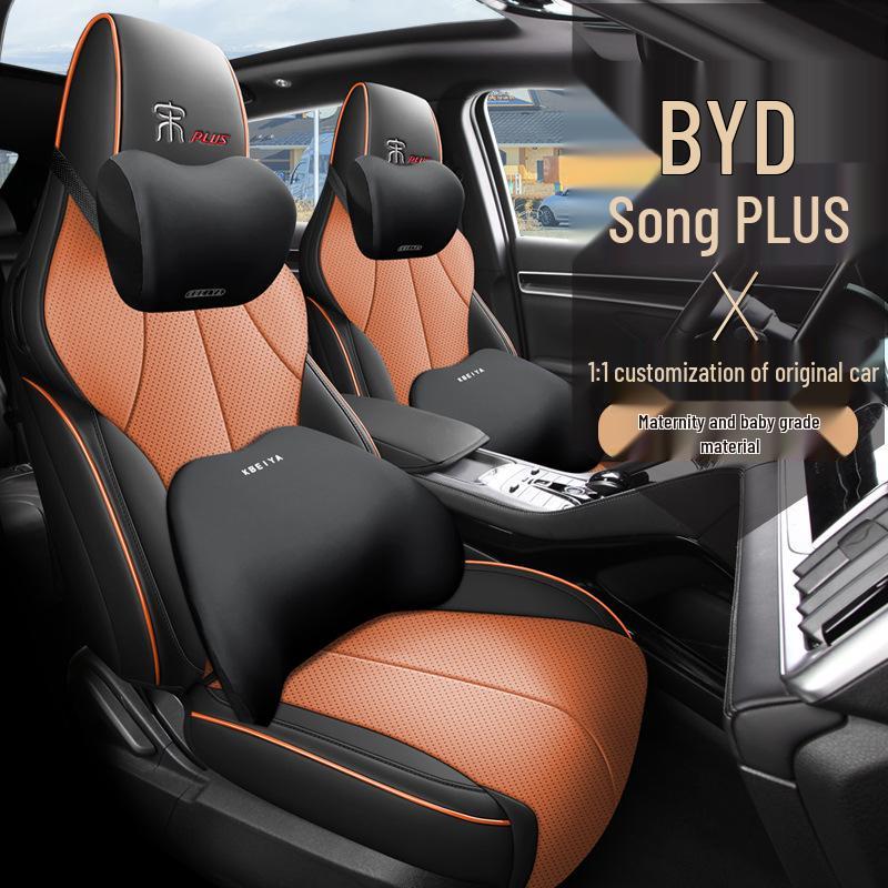 BYD Song Plus DMI Full Coverage Seat Cover, All-Season Universal Fit for Song Plus EV