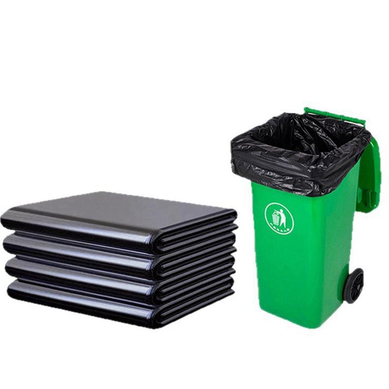 

50 шт. 60*80 см Большие Толстые Мешки для Мусора Прочный Черный Мешок для Мусора