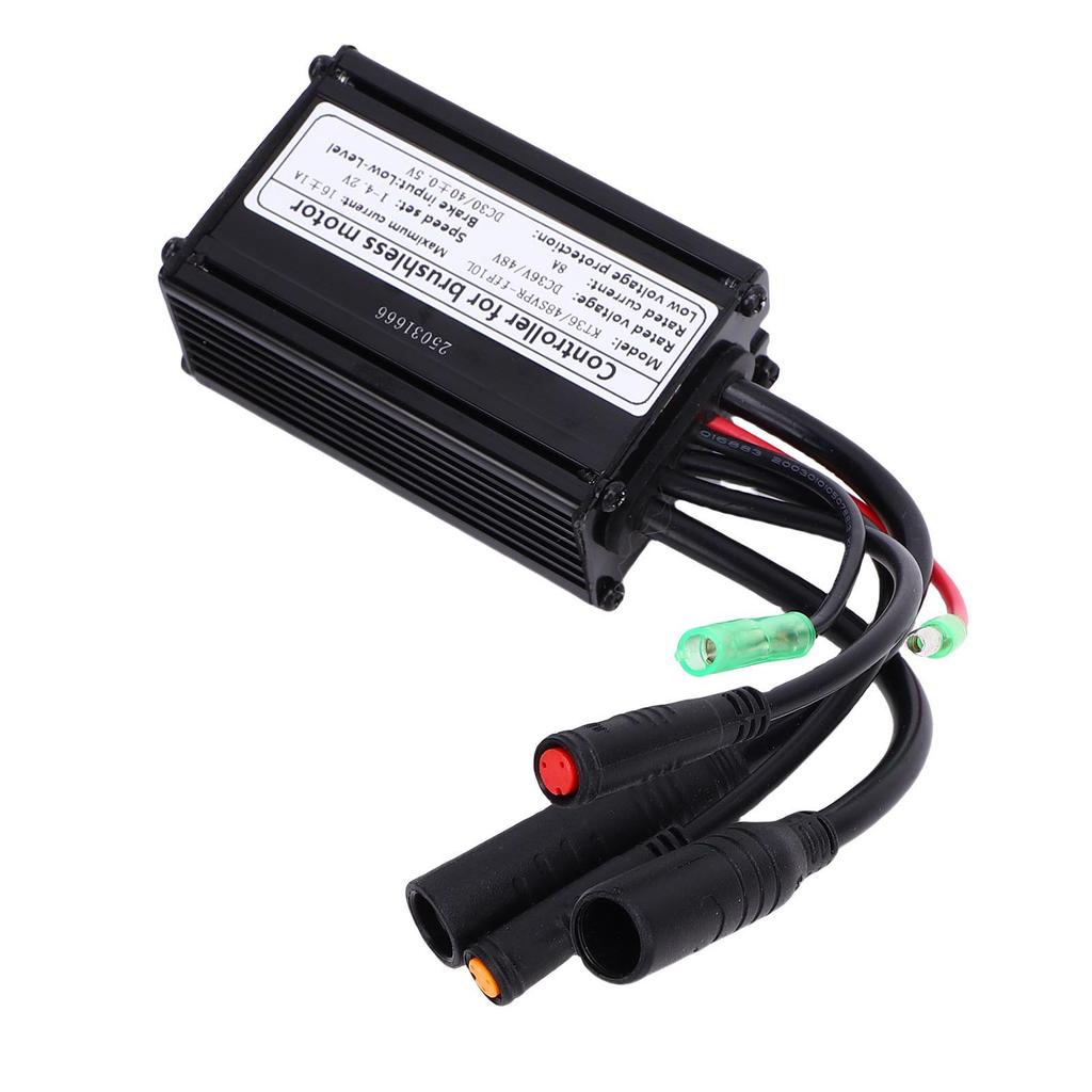 Elektrofahrrad Motorcontroller Aluminiumlegierung 6 Röhren Elektrischer Sinuswellen-Controller für 250W 350W Motor