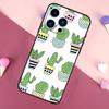 CACTUS BANANA RETRO VINTAGE SUMMER Case For iPhone 16 Pro Max 11 12 13 Mini 14 15 Pro Max 16 Plus XR 16e Phone Back Cover