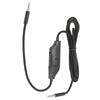 Gaming Headset Cable Audio Cable with Volume and Microphone Control for Logitech G633 G635 G933 G935