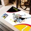 Soccer Player Action Carpet Suitable for Game Room Bedrooms Balcony Playrooms Antislip Carpet Decorate Offices Wedding Party Gift