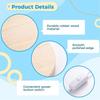 Homaisson Wooden Light Stand Bases 4PCS Colorful LED Lights Display Bases with Control 16 Color Round Lighted Bases Table Lamp Centerpieces for