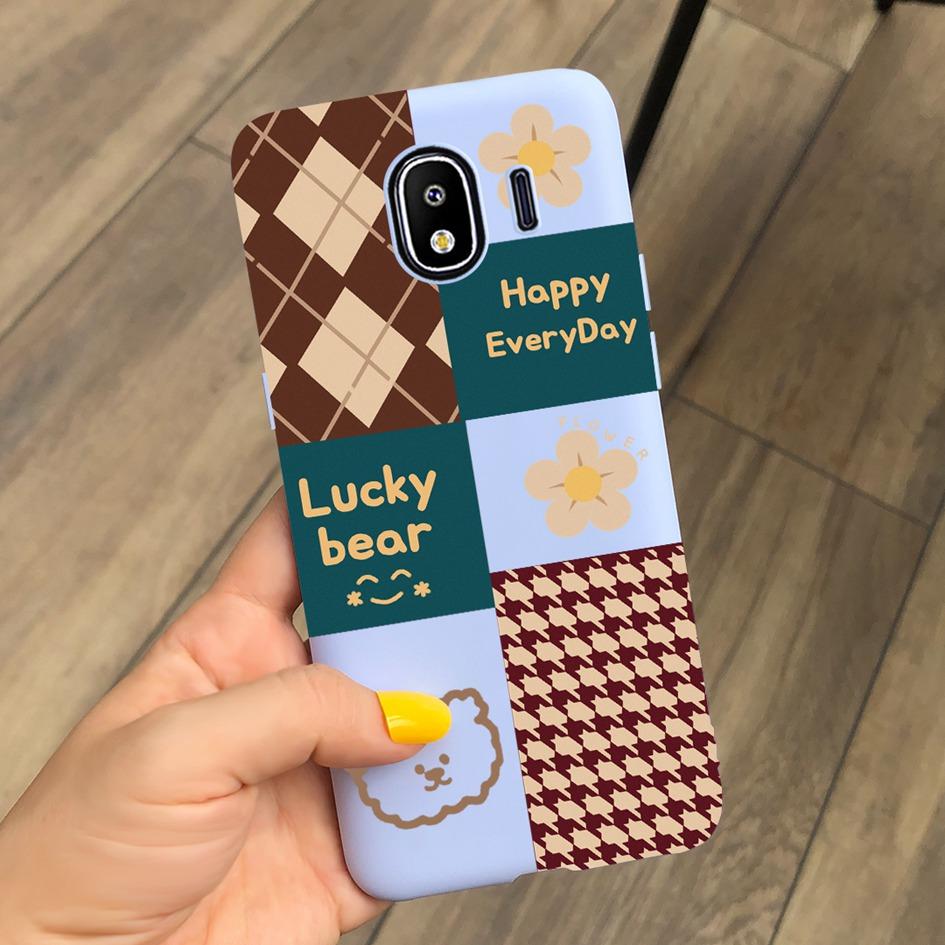For Samsung Galaxy J4 J6 2018 EU Case SM-J400F J600F Lovely Cartoon Protective Skin Cover For Samsung J4 2018 J 4 J 6 Soft Coque