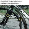 Adjustable High Toughness Mountain Bike Mudguards Wear Resistant Non Breakable 26-29Inch Bicycle Fender Cycling Accessories