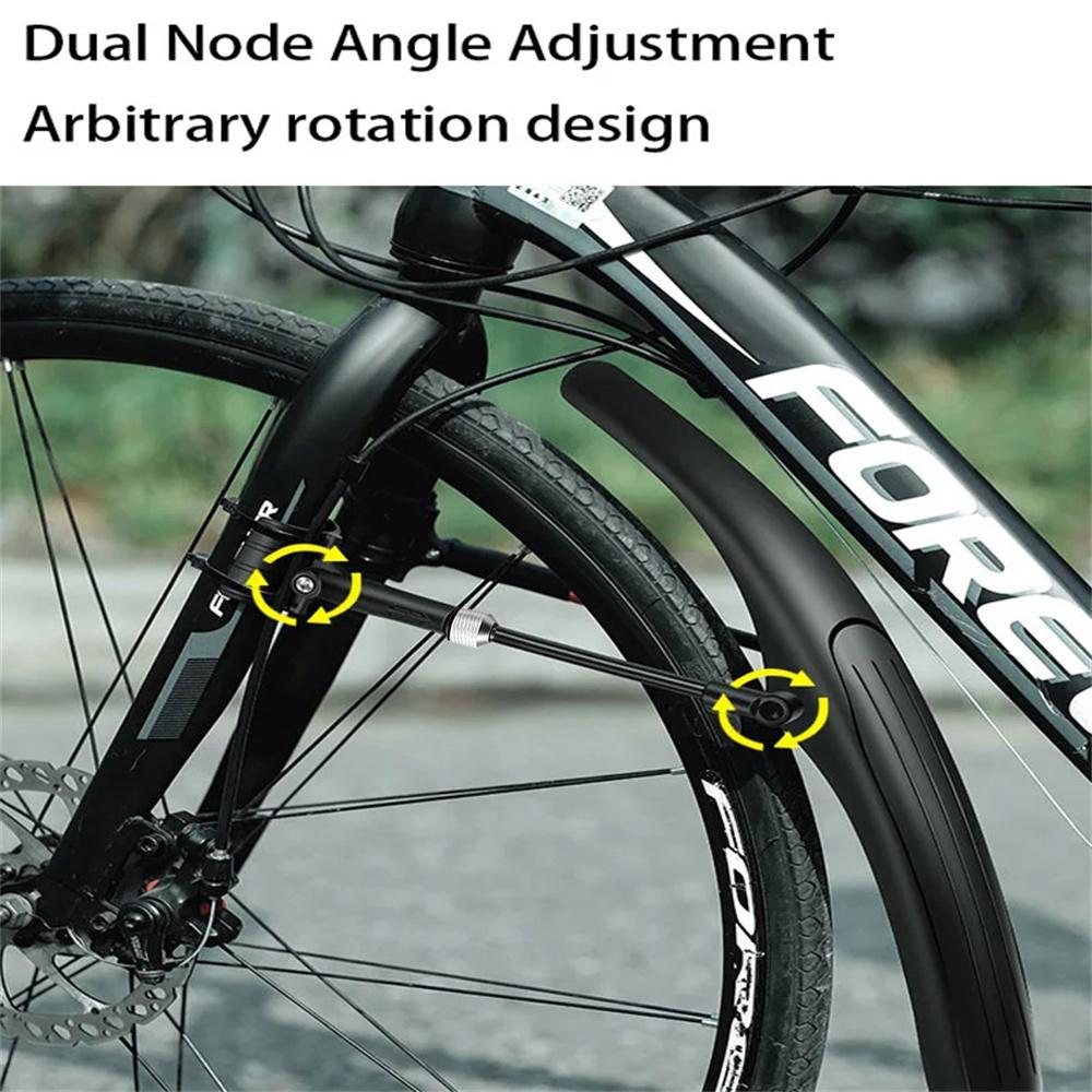 Adjustable High Toughness Mountain Bike Mudguards Wear Resistant Non Breakable 26-29Inch Bicycle Fender Cycling Accessories