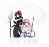 World Break Aria of Curse for a Holy Swordsman Cotton T-shirt 2026 New Model Shirt Personality Clothes Year Round Clothing Short