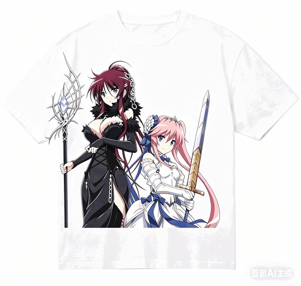 World Break Aria of Curse for a Holy Swordsman Cotton T-shirt New Model Shirt Personality Cloth